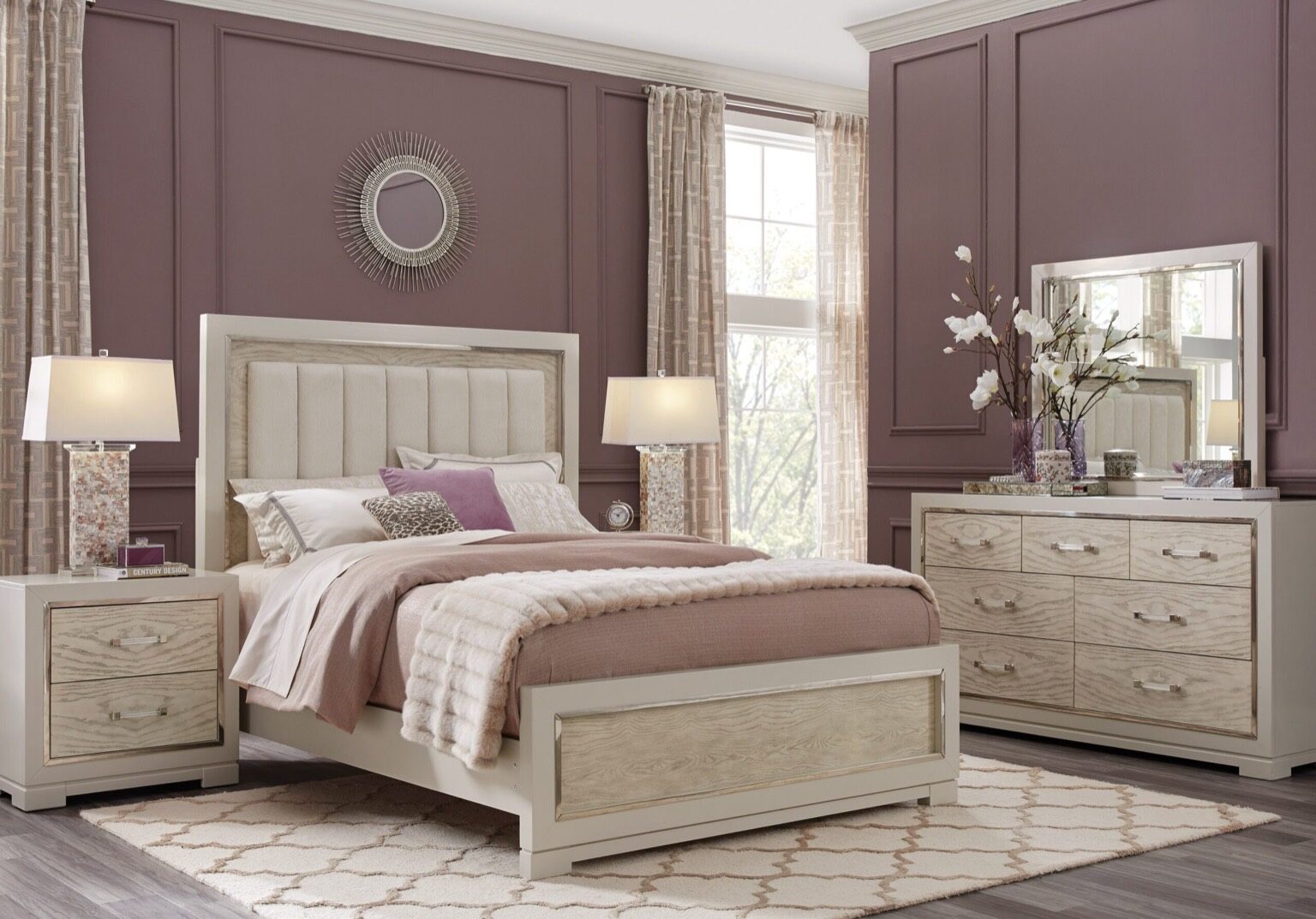 Light fitted bedroom and wardrobe by UKB